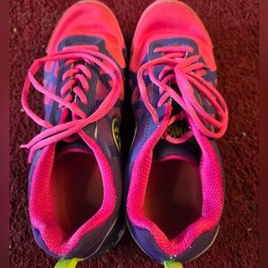 Pink and Purple Zumba Shoes, Size 9